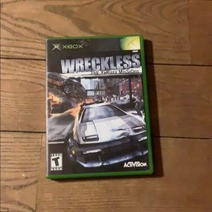 Wreckless The yakuza Missions Xbox game